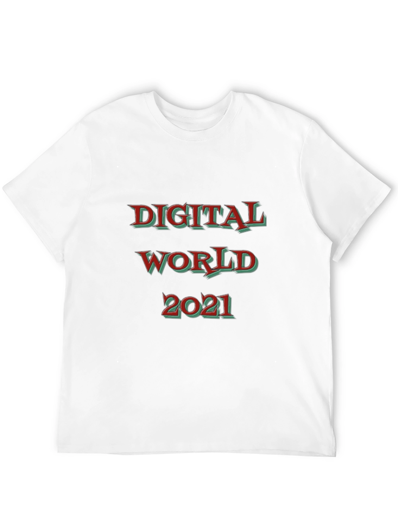 Black Digital World 2021 Graphic Tee view 12