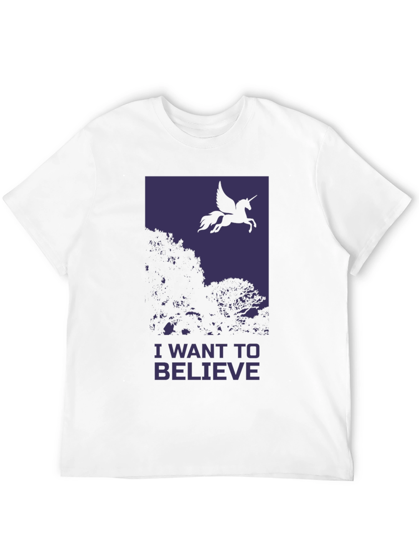 Black Believe Unicorn Tee - Men's Graphic T-Shirt view 12