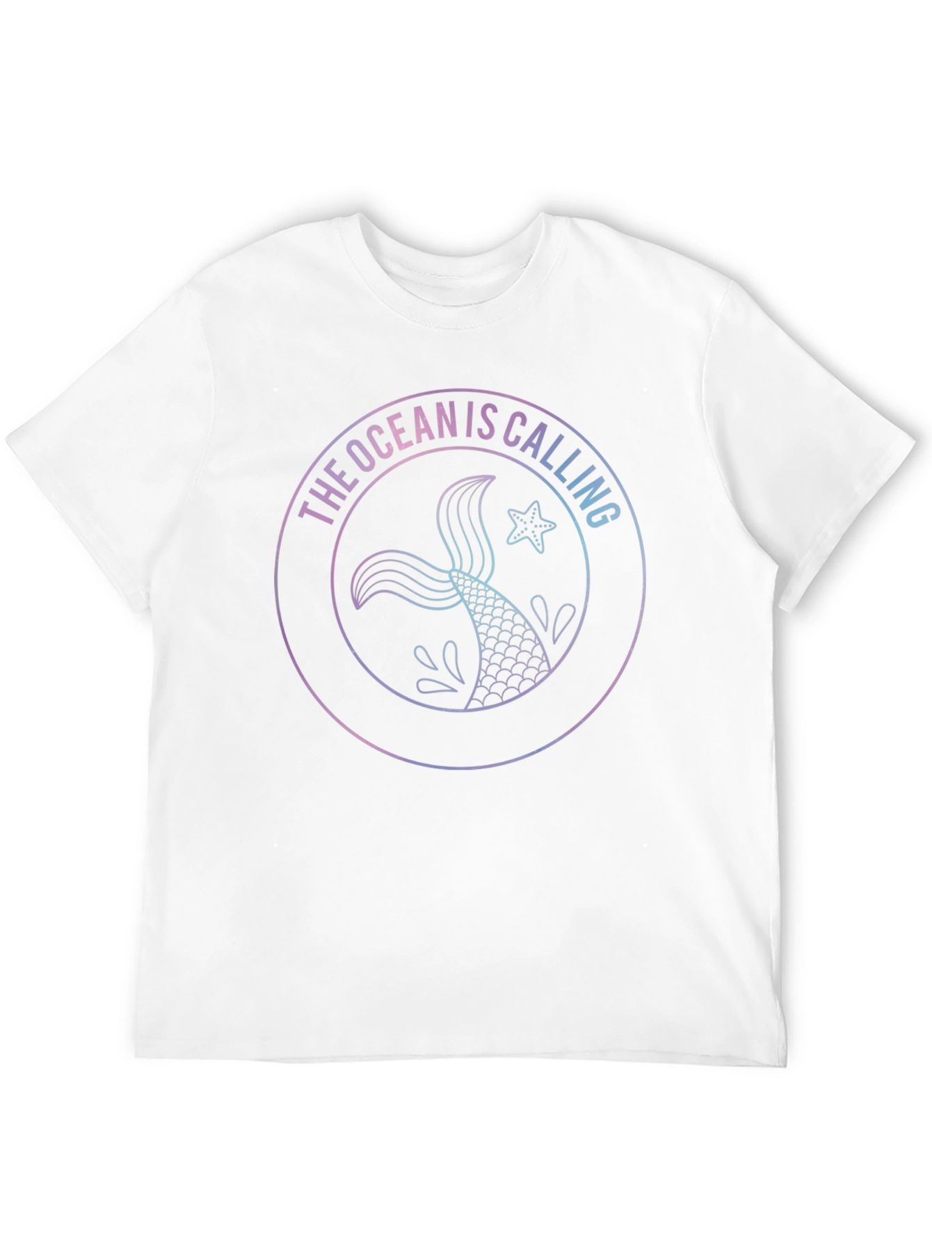 Black Ocean Is Calling Black Graphic Tee view 12