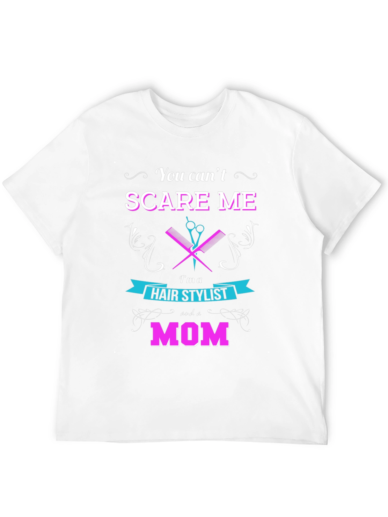 Black Hair Stylist Mom T-Shirt view 12