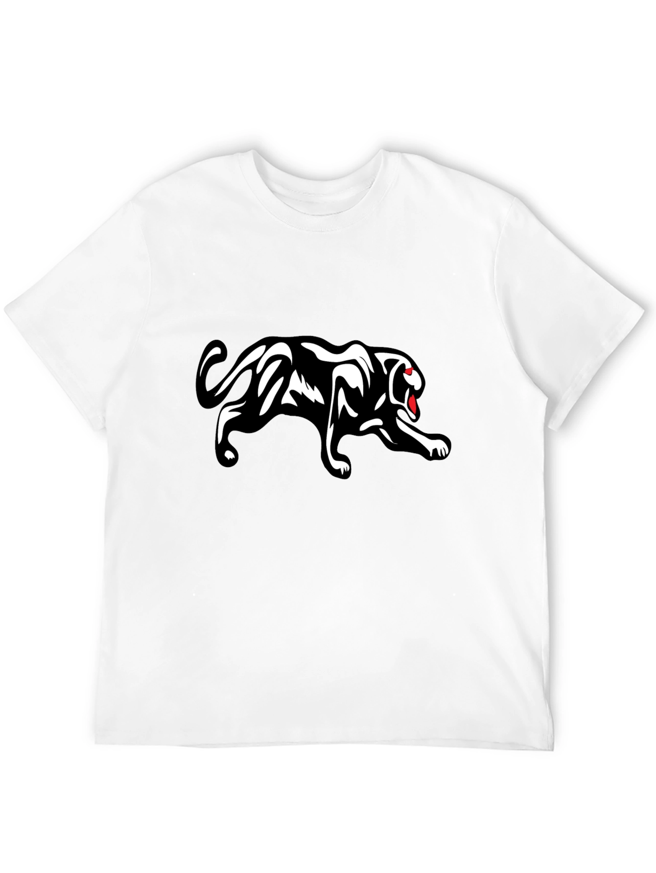 Black Black Panther Graphic Tee - Stylish & Fierce view 12