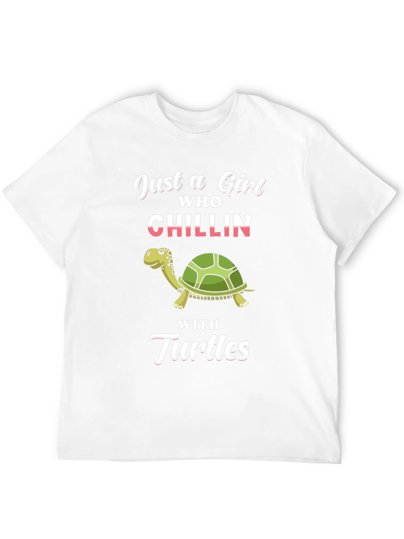 Black Girl Who Chillin' with Turtles Graphic Tee view 12