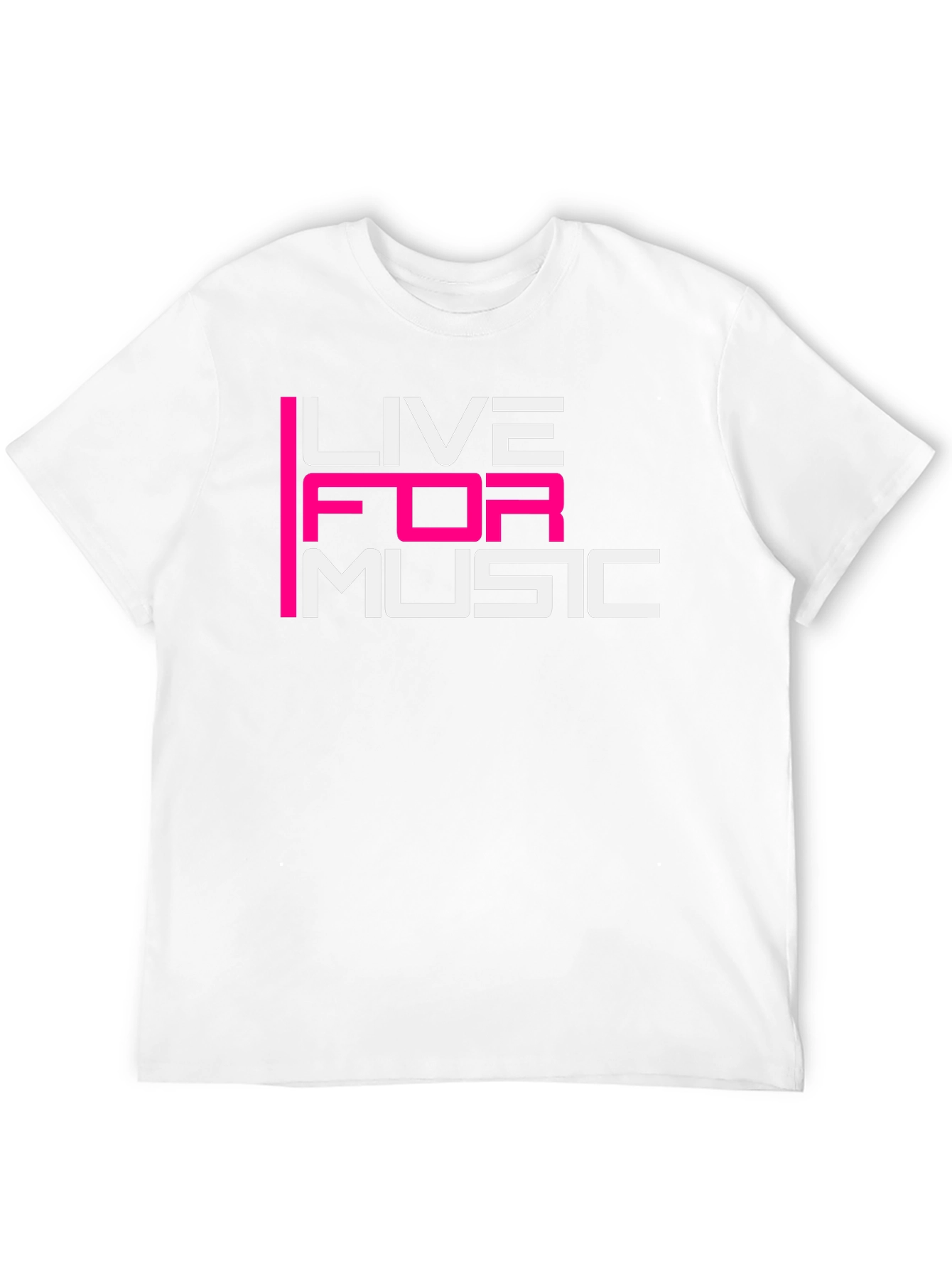 Black Live For Music Graphic Tee - Black view 12