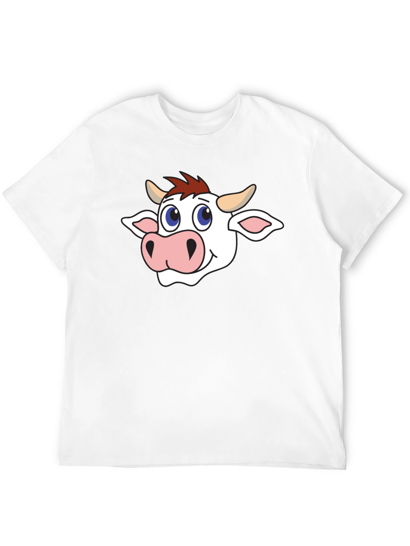 Black Cow Graphic Black T-Shirt view 12