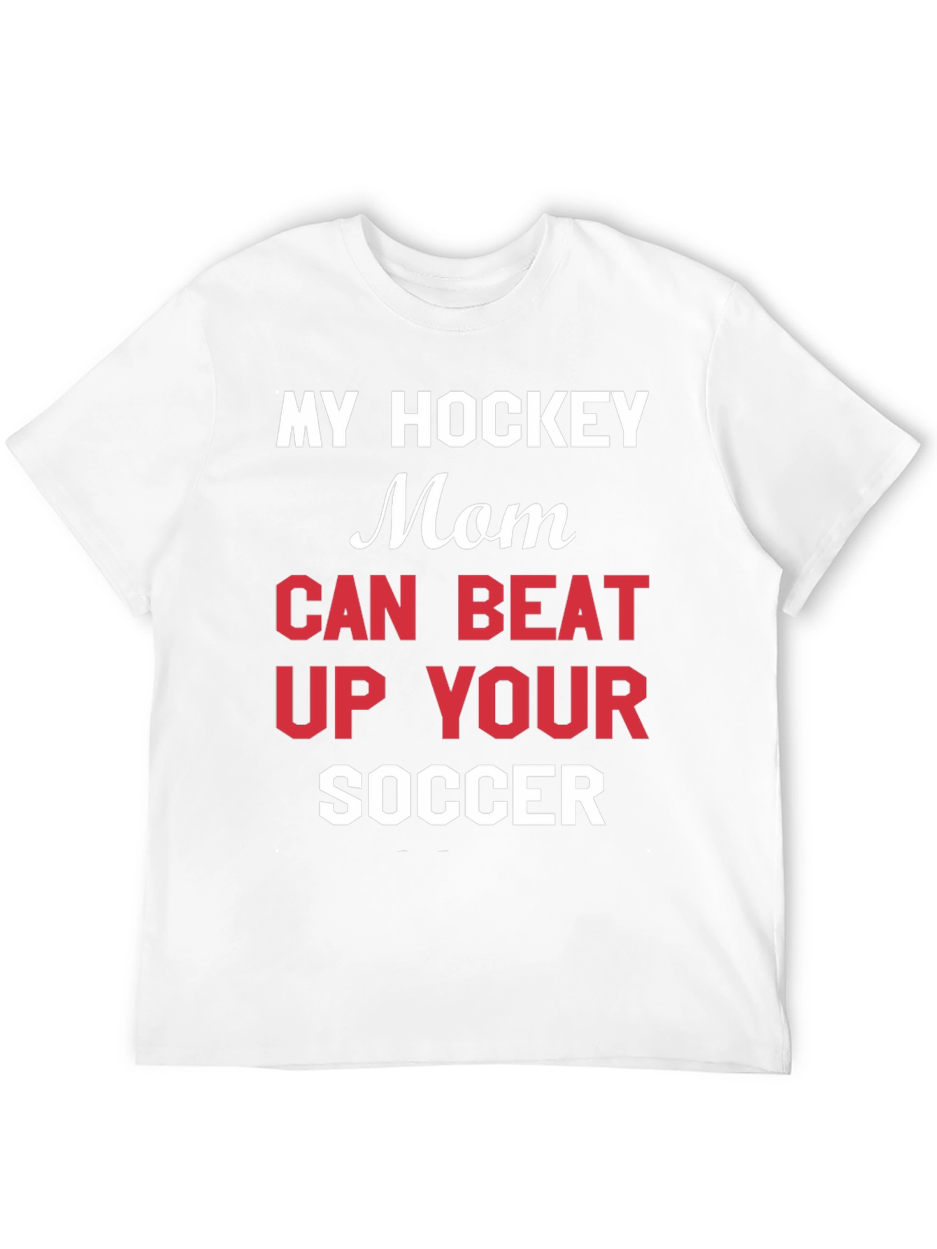 Black My Hockey Mom T-Shirt - Funny Sports Tee view 12