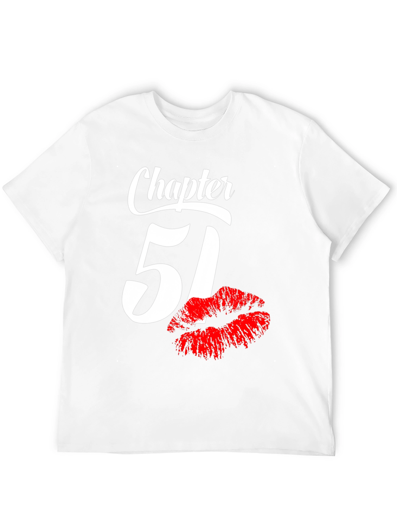 Black Chapter 51 Birthday T-Shirt with Lip Print view 12