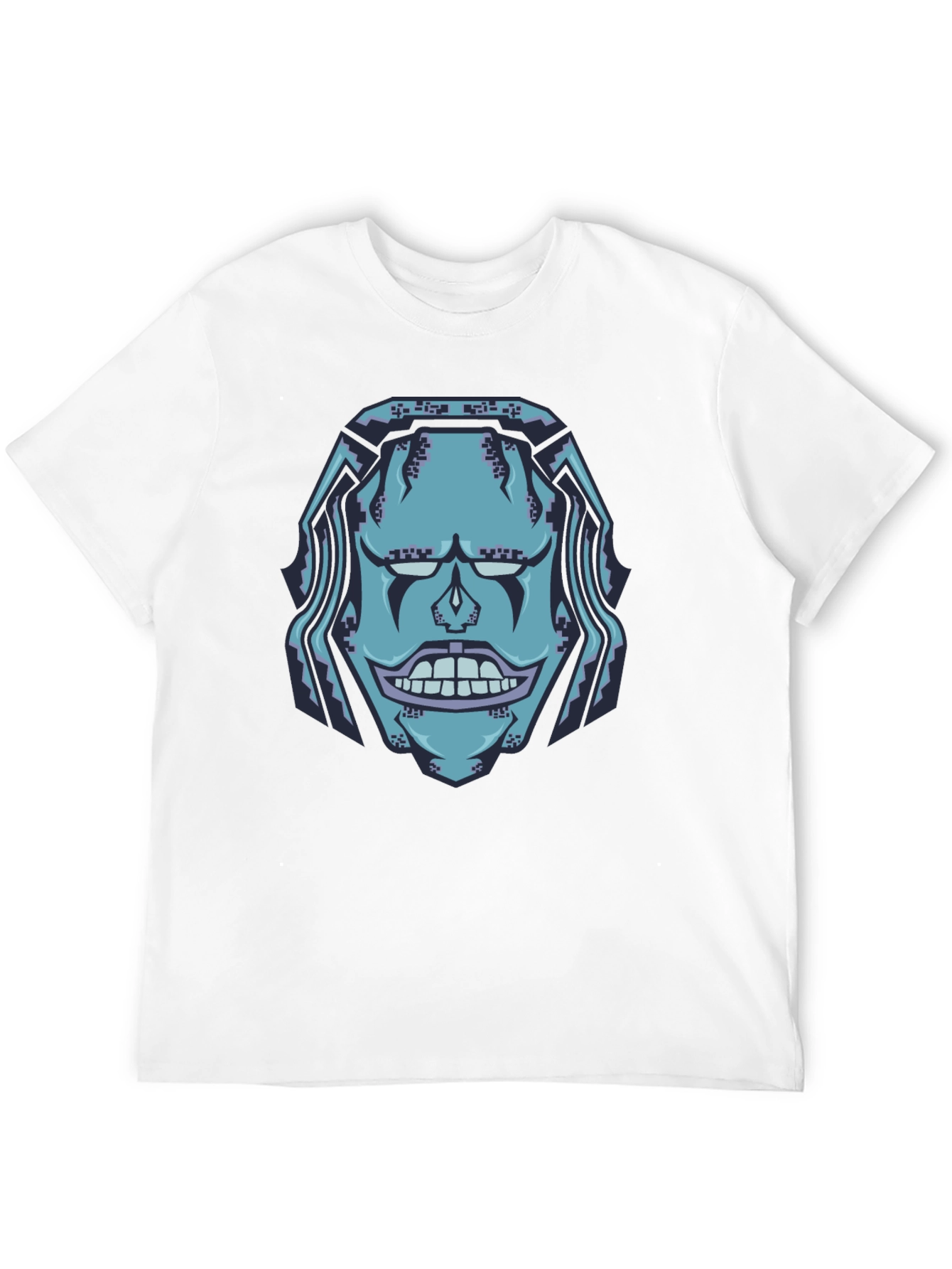 Black Unique Graphic Print T-Shirt view 12