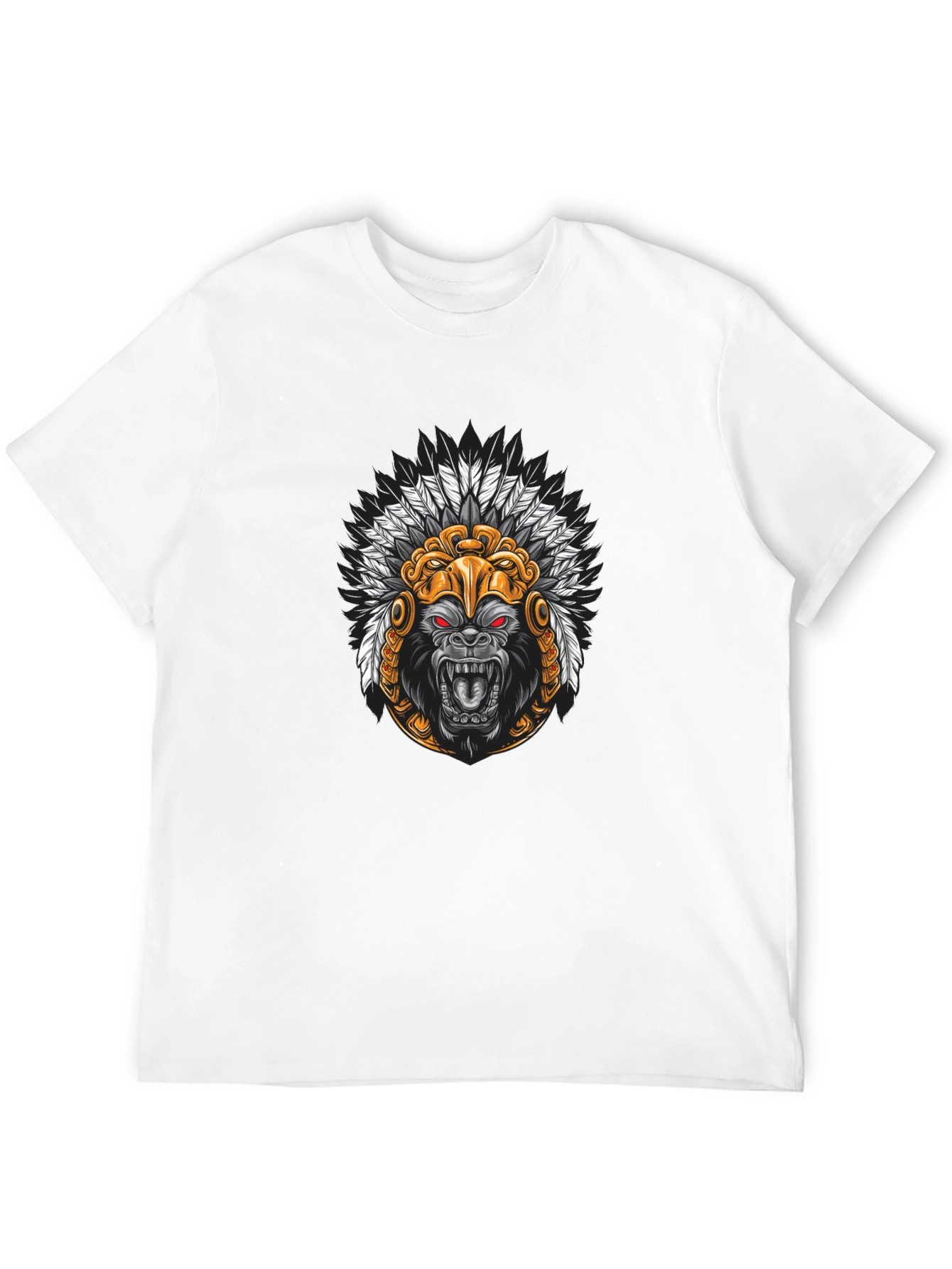 Black Gorilla Chief Graphic Tee - Black view 12