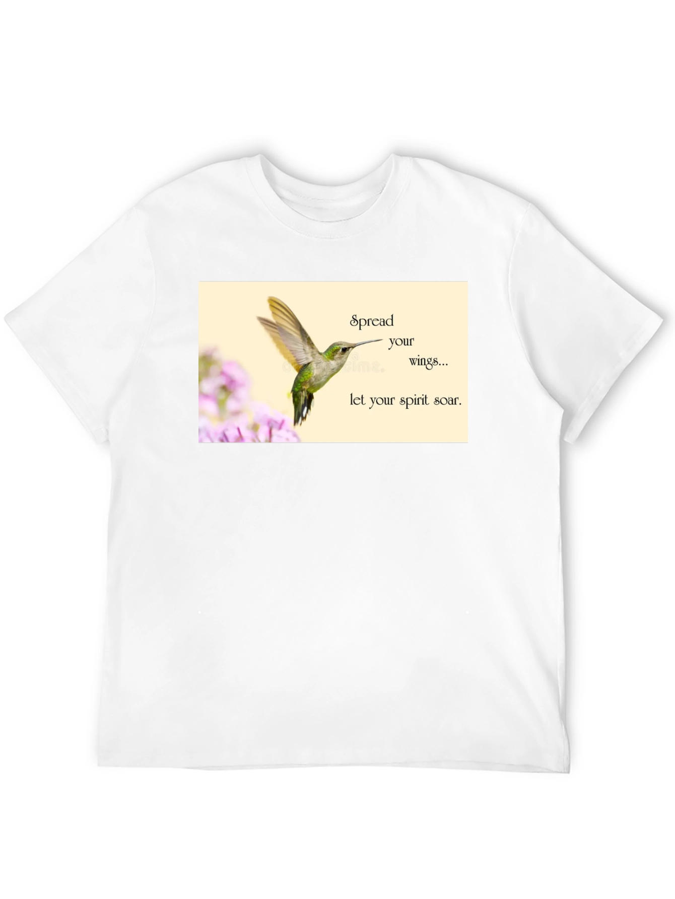 Black Hummingbird Spirit Soar T-Shirt view 12