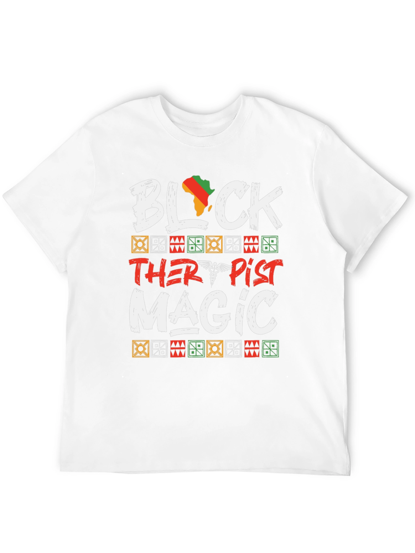 Black Black Therapist Magic T-Shirt view 12