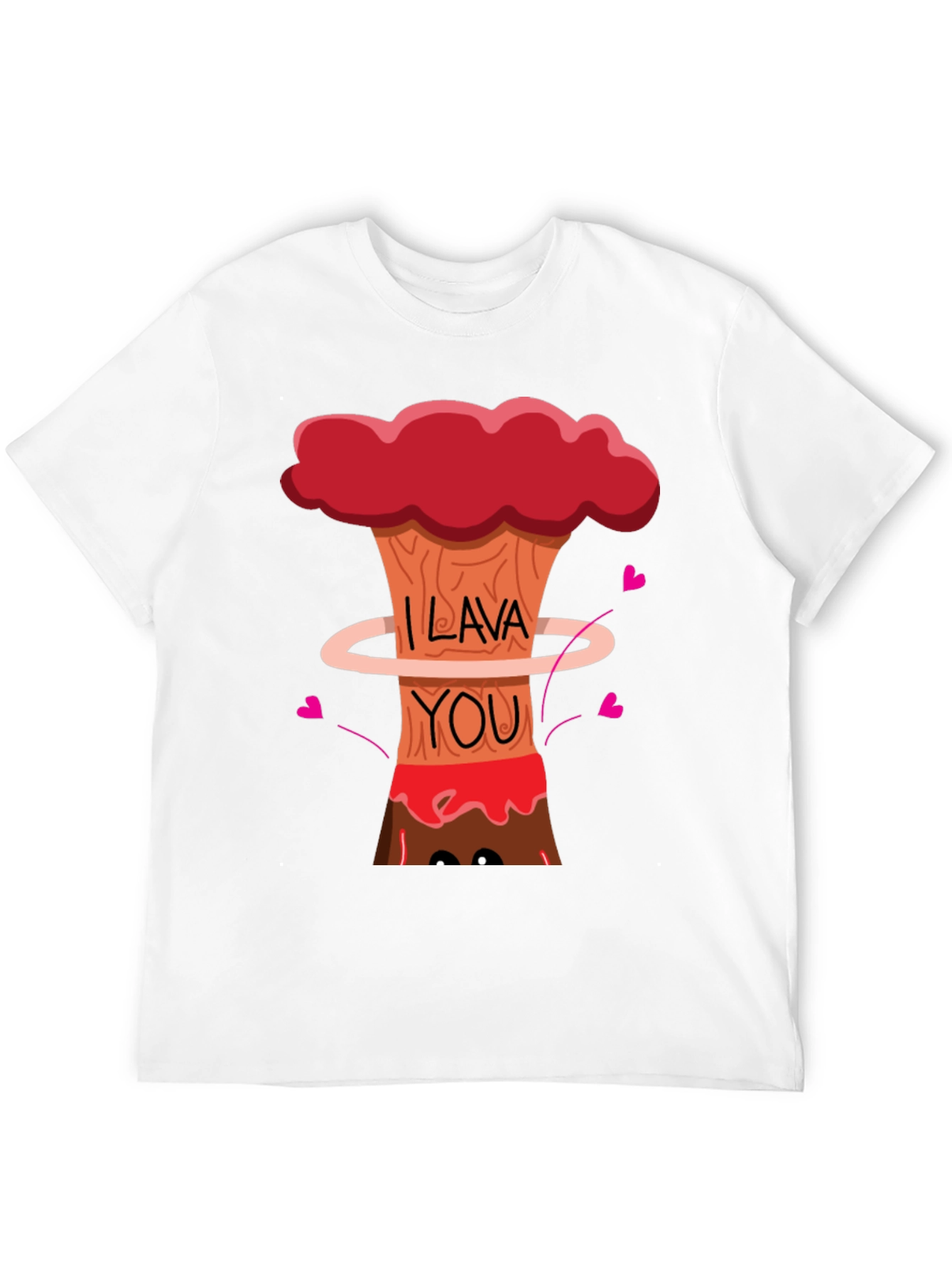 Black I Lava You Graphic Tee - Volcanic Love! view 12