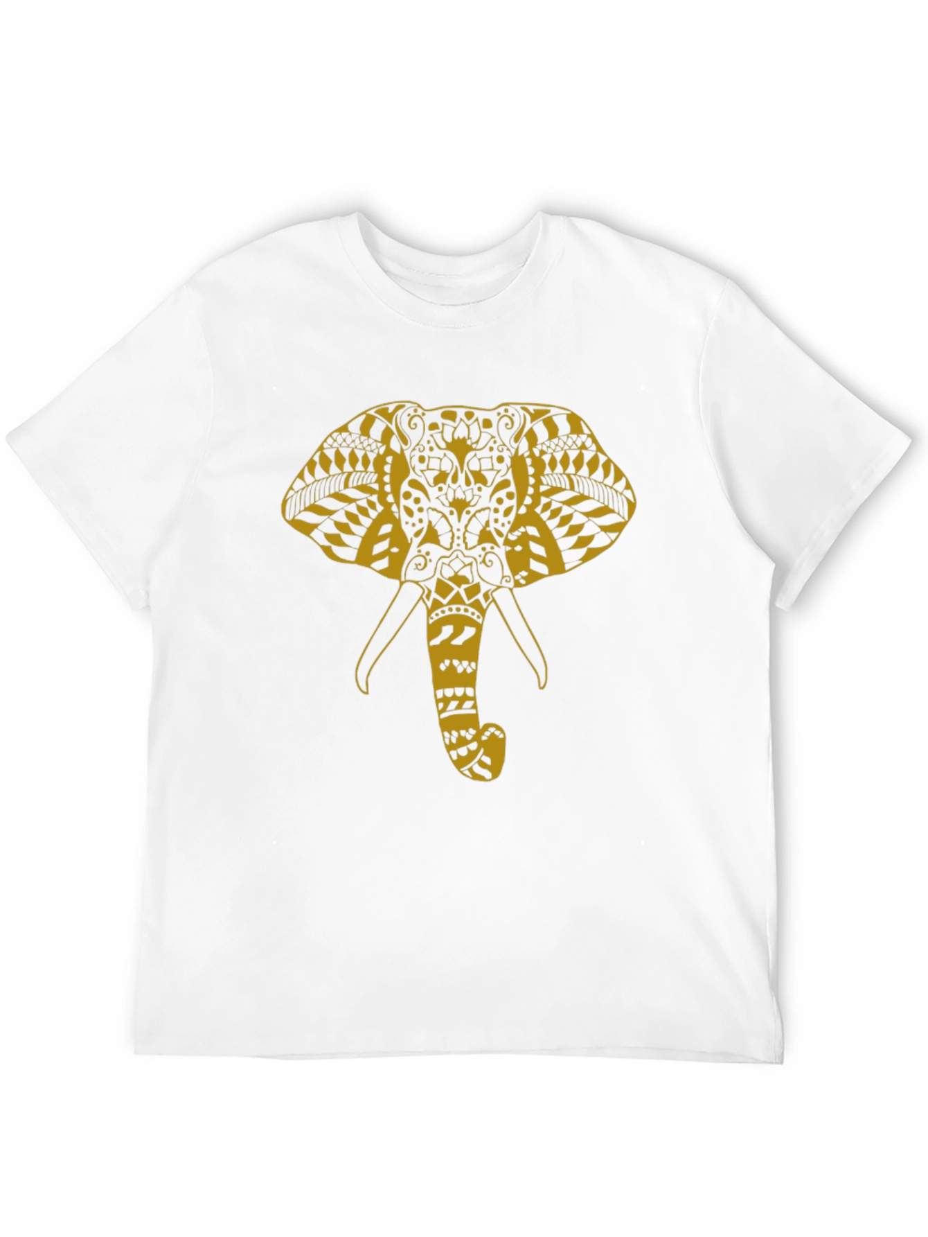 Black Elephant Graphic Tee - Black Cotton Blend view 12