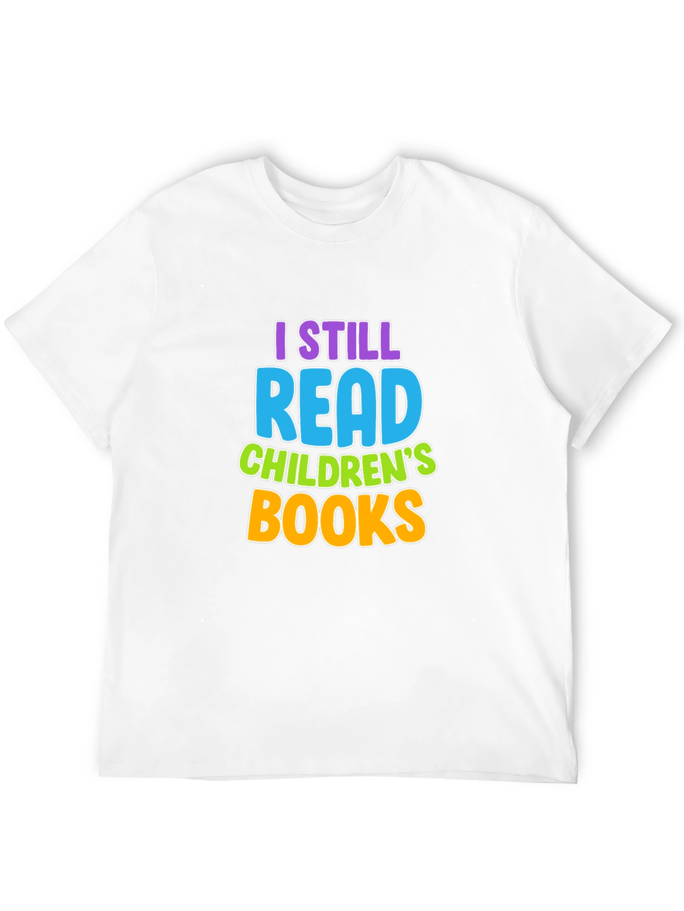 Black I Still Read Children's Books Graphic T-Shirt view 12