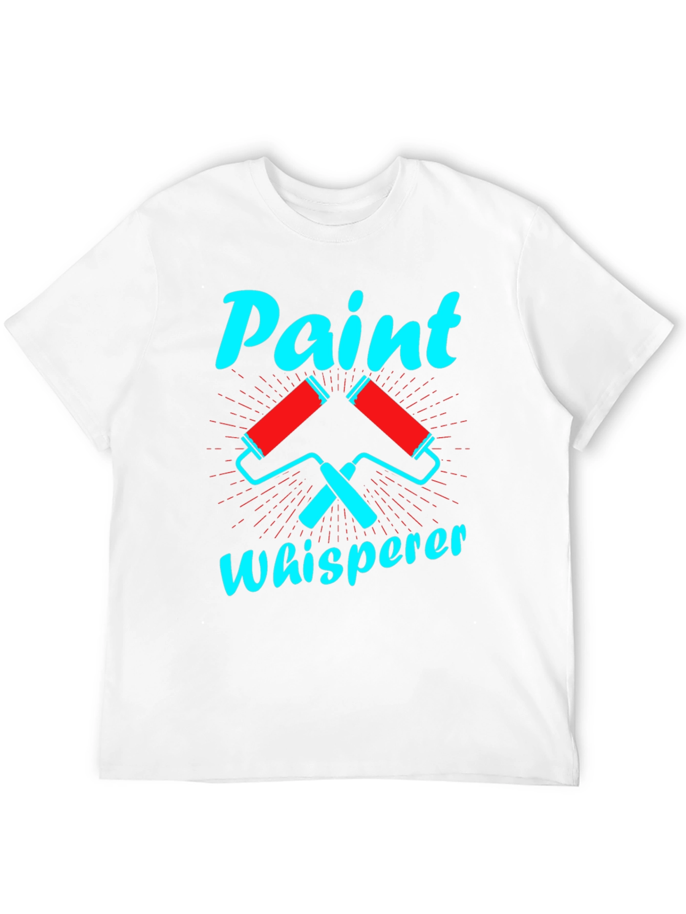 Black Paint Whisperer Graphic Tee - Painter's Humor view 12
