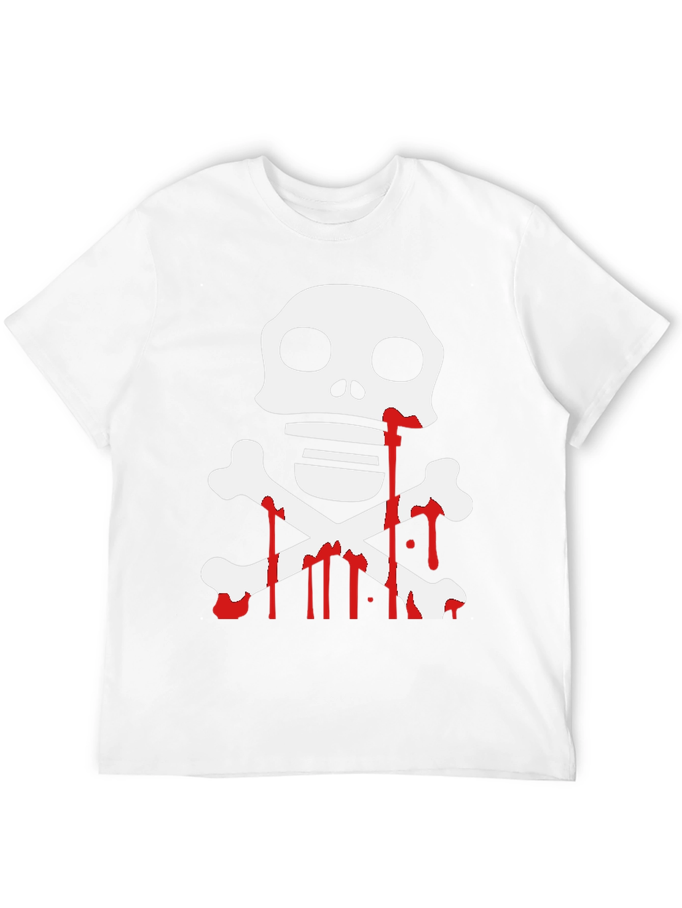 Black Skull & Crossbones Graphic Tee - Black view 12