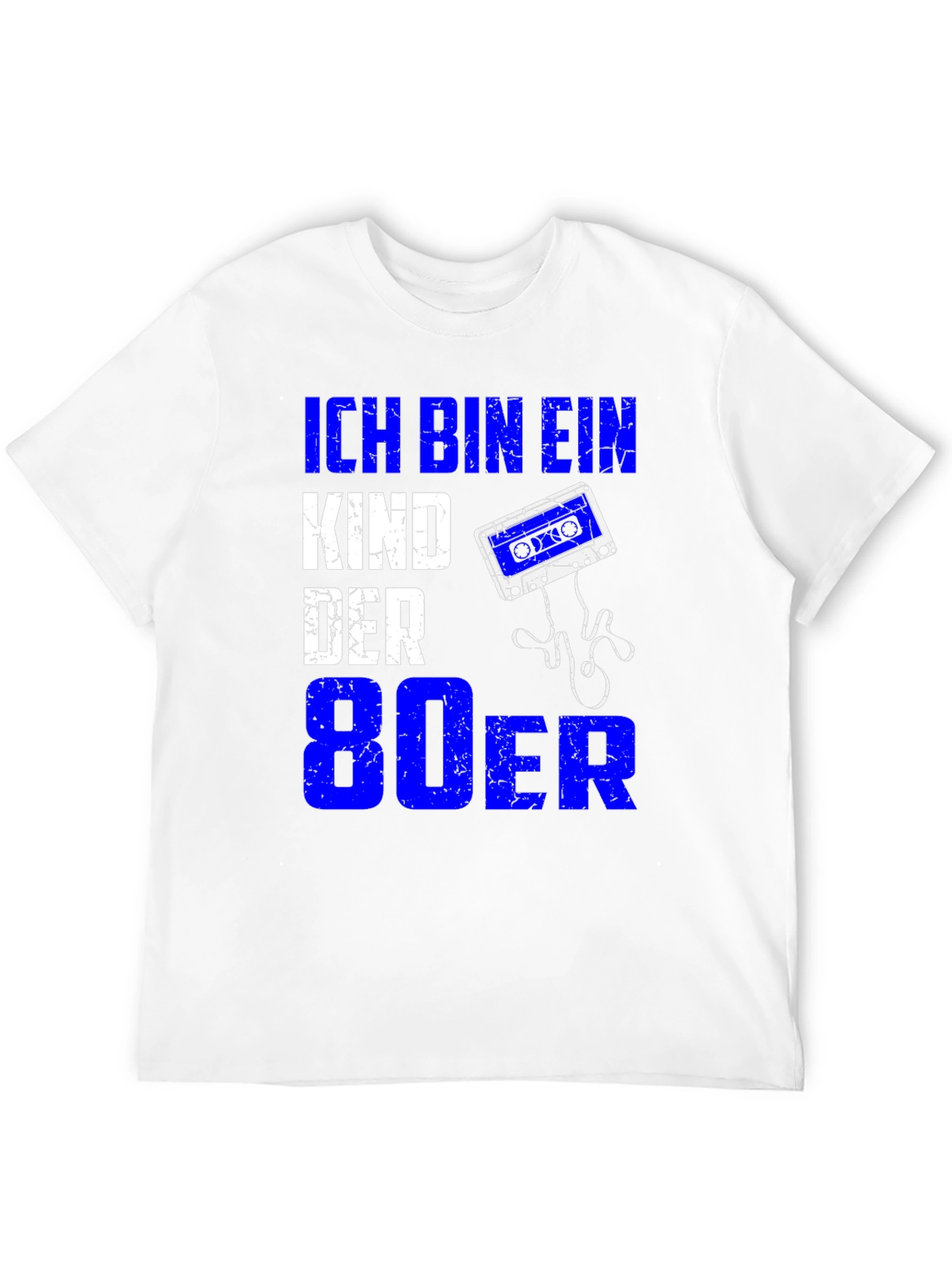 Black 80s Retro Cassette Tape Graphic Tee view 12