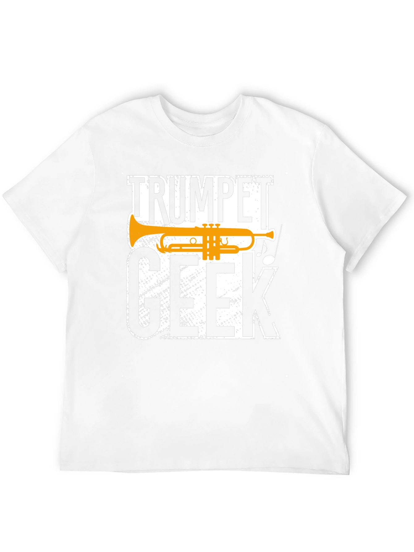 Black Trumpet Geek T-Shirt - Musician Humor Tee view 12