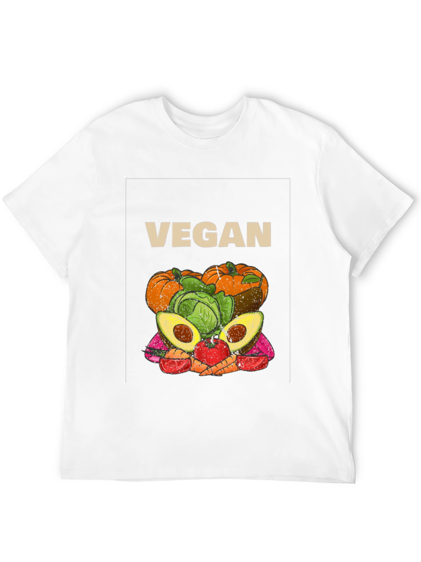 Black Vegan Food T-Shirt - Unisex Healthy Lifestyle Tee view 12