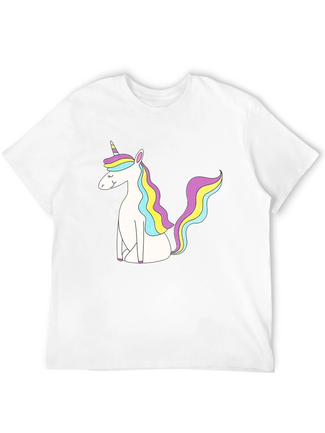 Black Unicorn Graphic Black T-Shirt - Magical Comfort view 12
