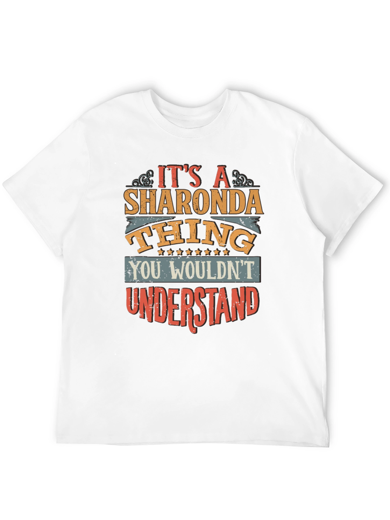 Black Sharonda Thing T-Shirt - You Wouldn't Understand! view 12