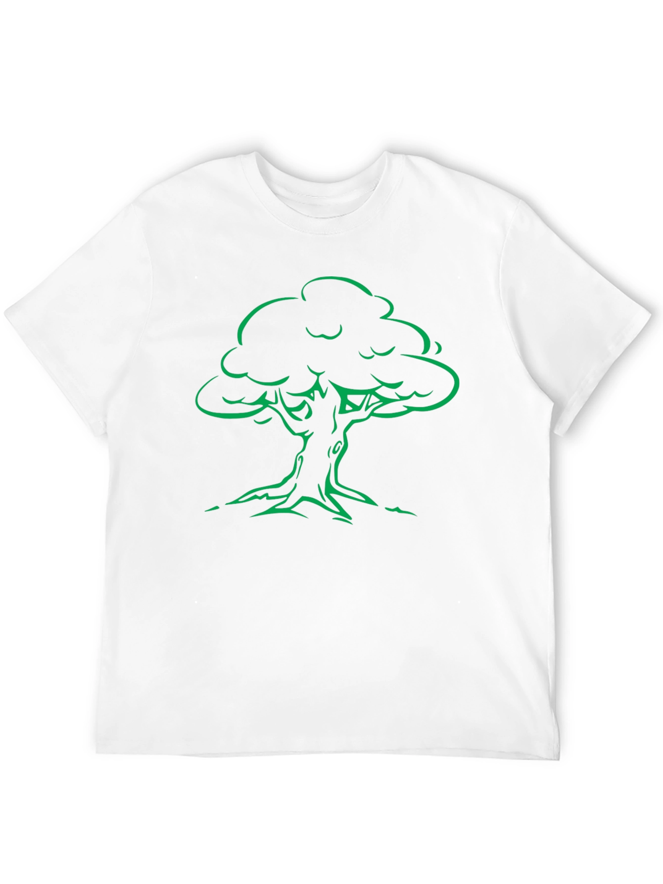 Black Black Tree Graphic Tee - Nature Lover's Choice view 12