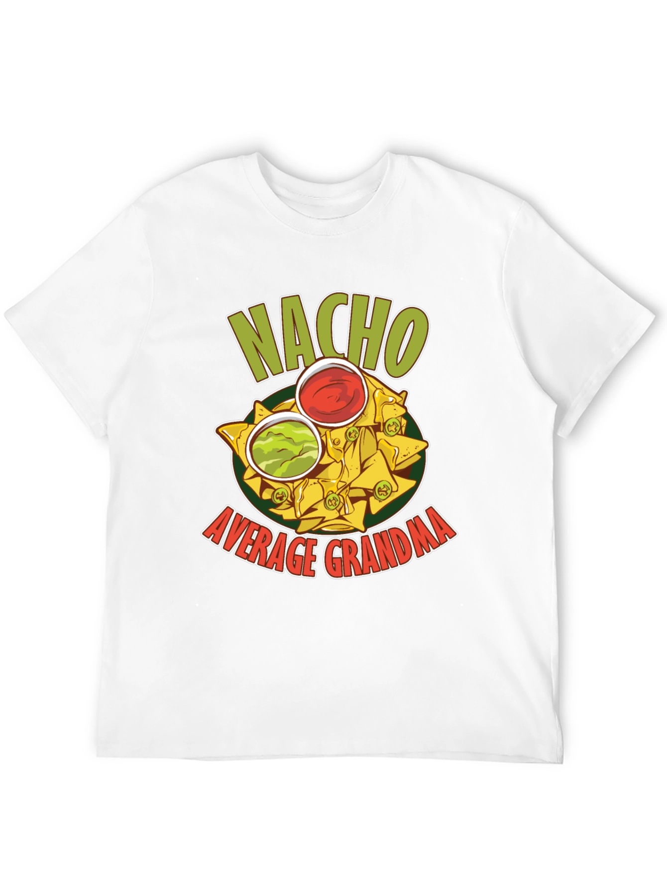 Black Nacho Average Grandma Graphic T-Shirt view 12