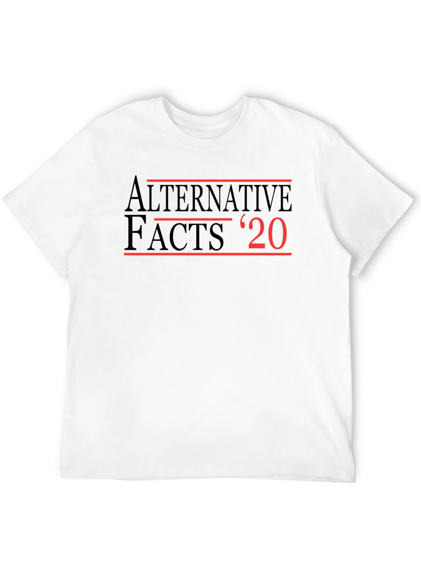 Black Alternative Facts '20 Graphic Tee view 12