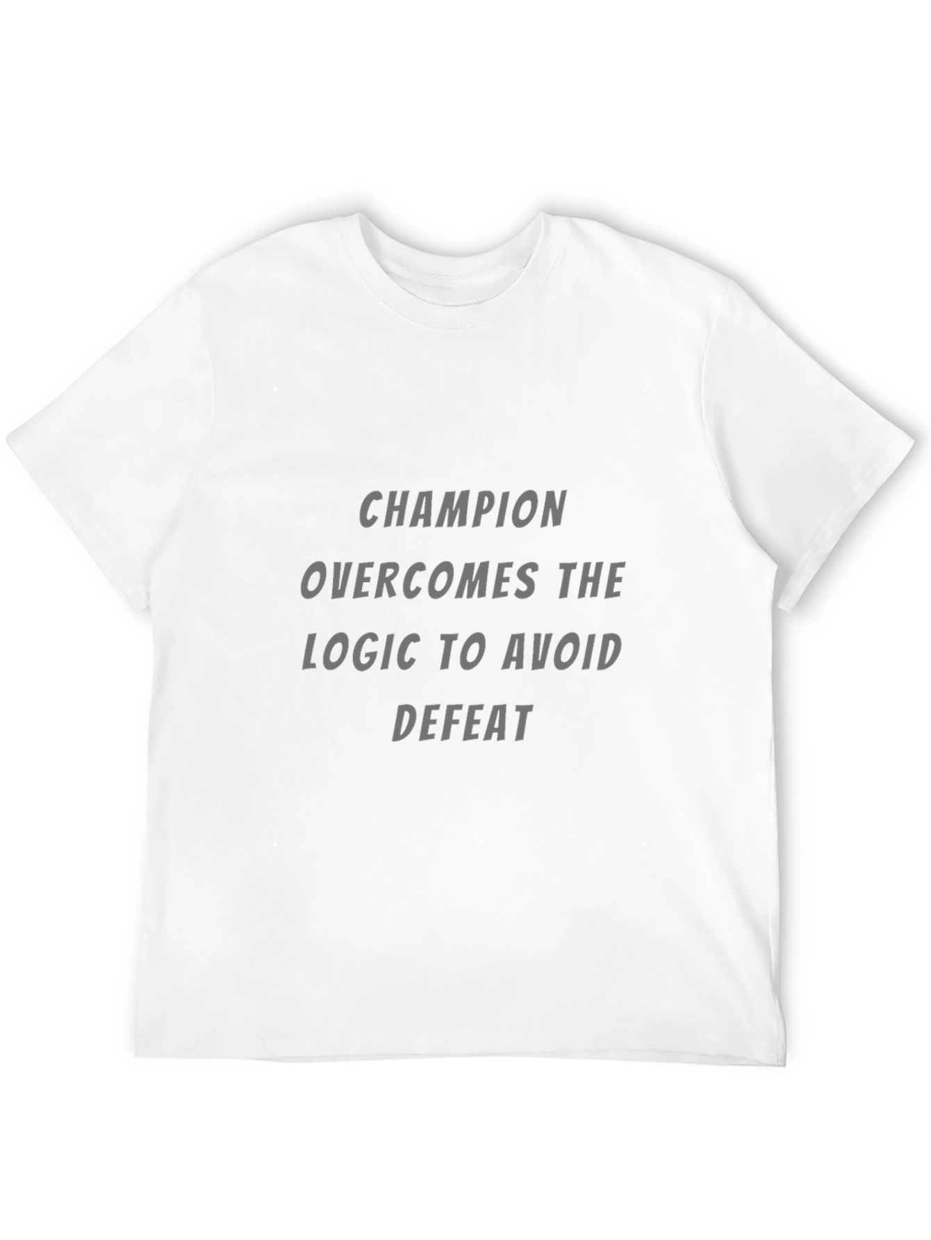 Black Champion Logic T-Shirt: Avoid Defeat Style! view 12