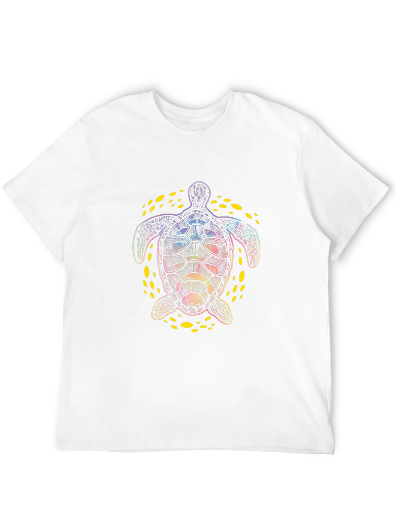 Black Turtle Graphic Tee - Black Cotton Comfort view 12