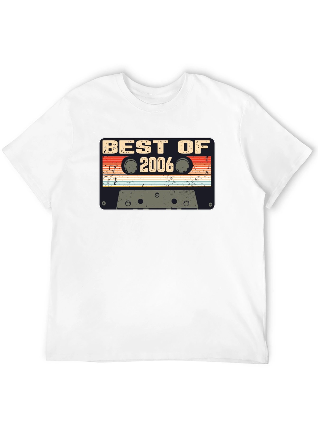 Black Best of 2006 Cassette Tape Black T-Shirt view 12