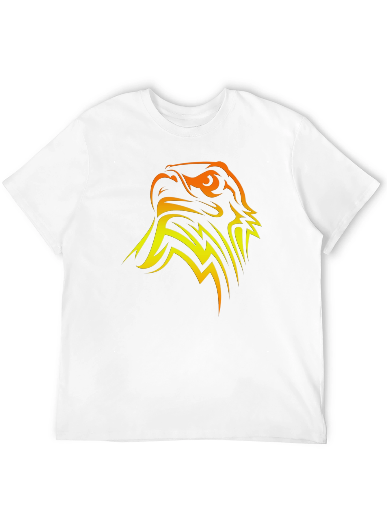 Black Bold Eagle Graphic Black T-Shirt view 12