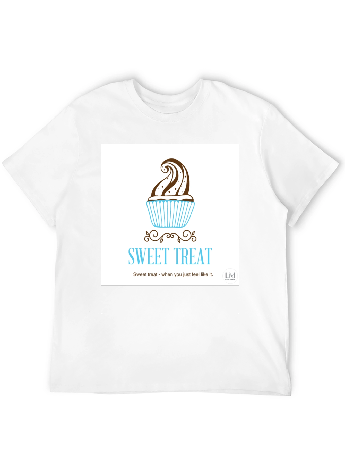 Black Sweet Treat T-Shirt - Cupcake Design view 12