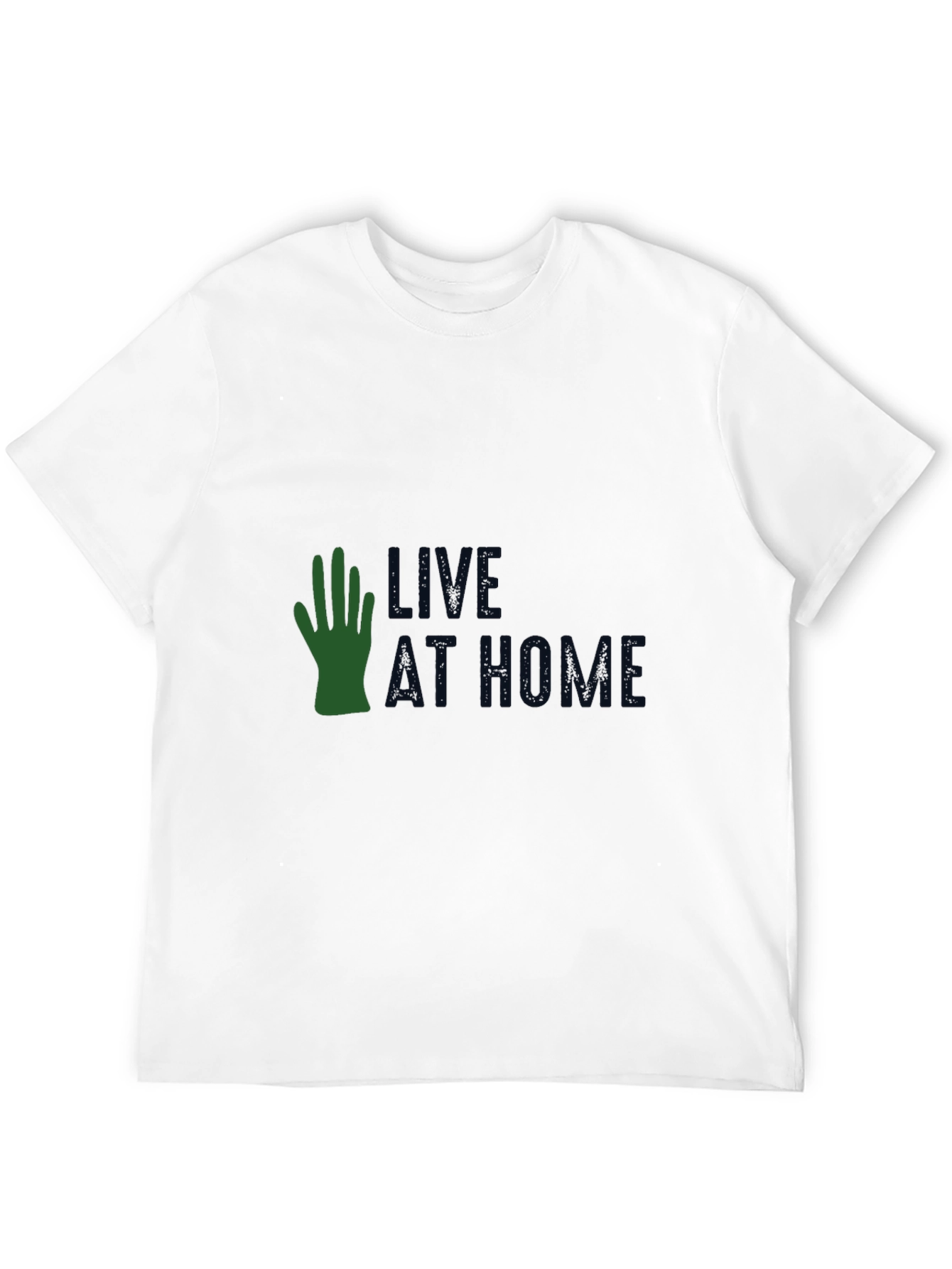 Black Live At Home T-Shirt view 12