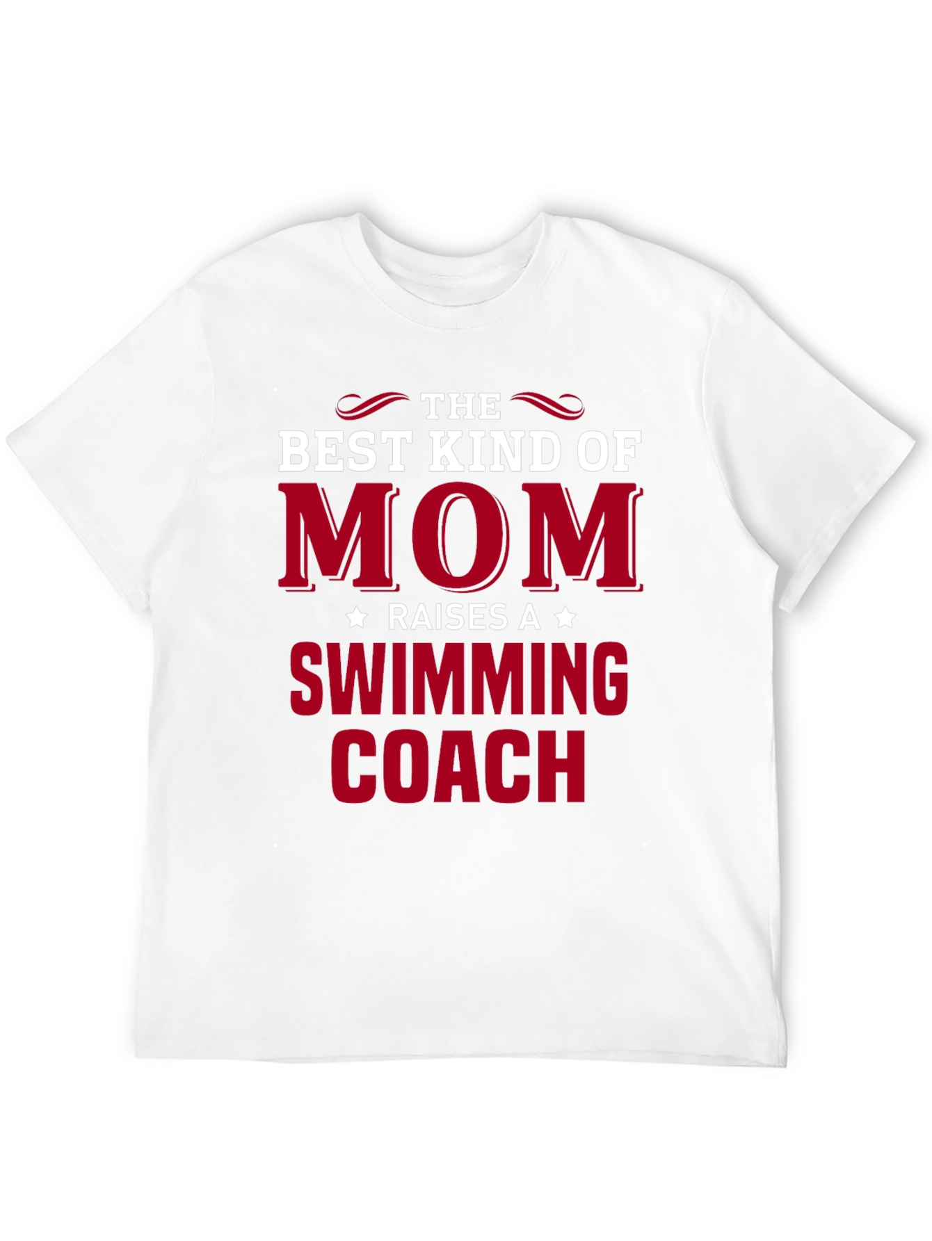 Black Best Kind of Mom - Swimming Coach T-Shirt view 12