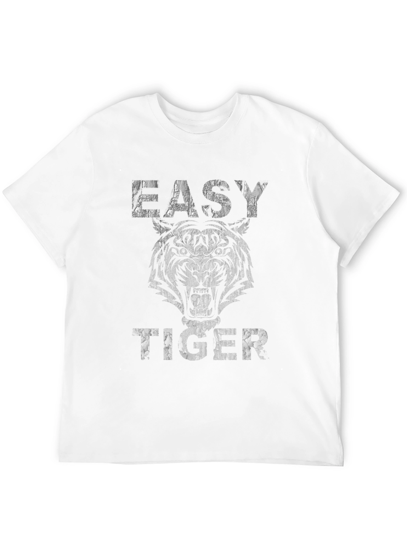 Black Easy Tiger Graphic Tee - Black view 12