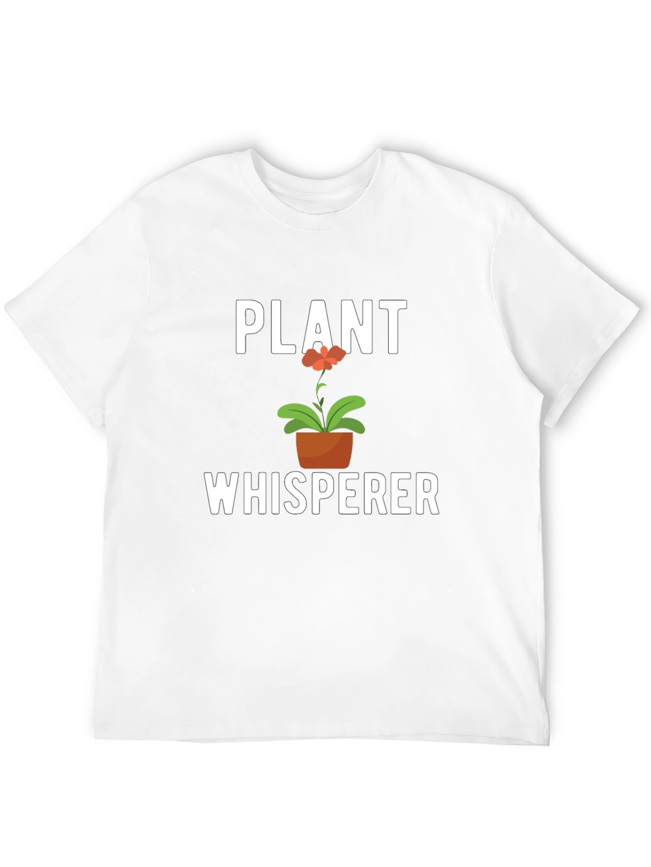 Black Plant Whisperer T-Shirt - Gardener Gift view 12