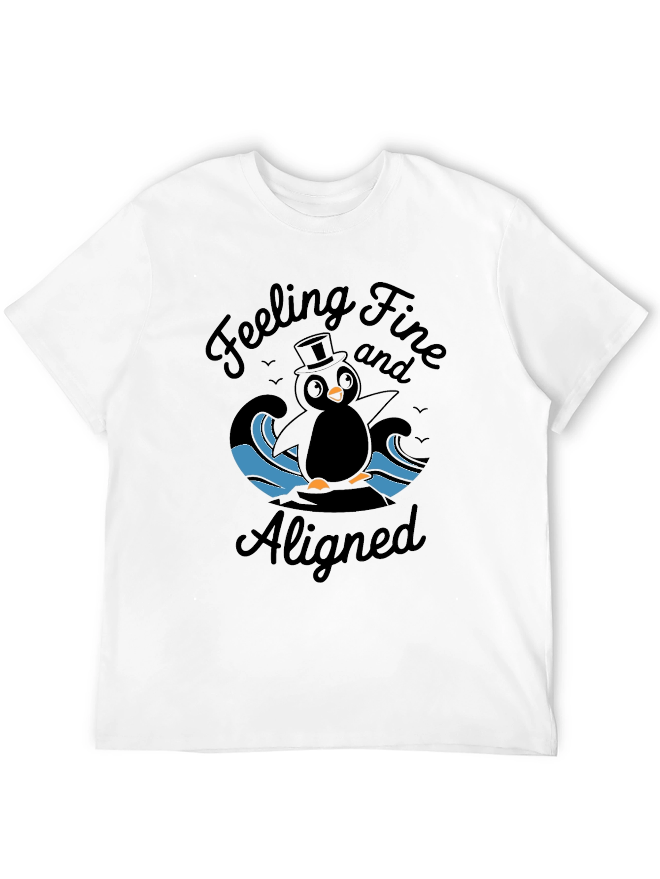 Black Feeling Fine Aligned T-Shirt view 12