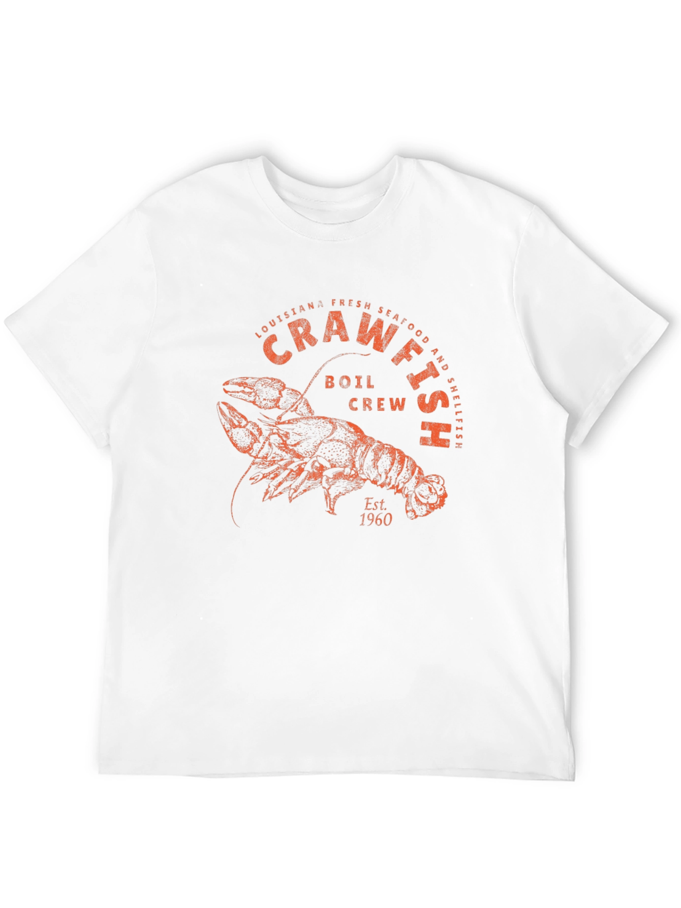 Black Crawfish Boil Crew Graphic T-Shirt view 12