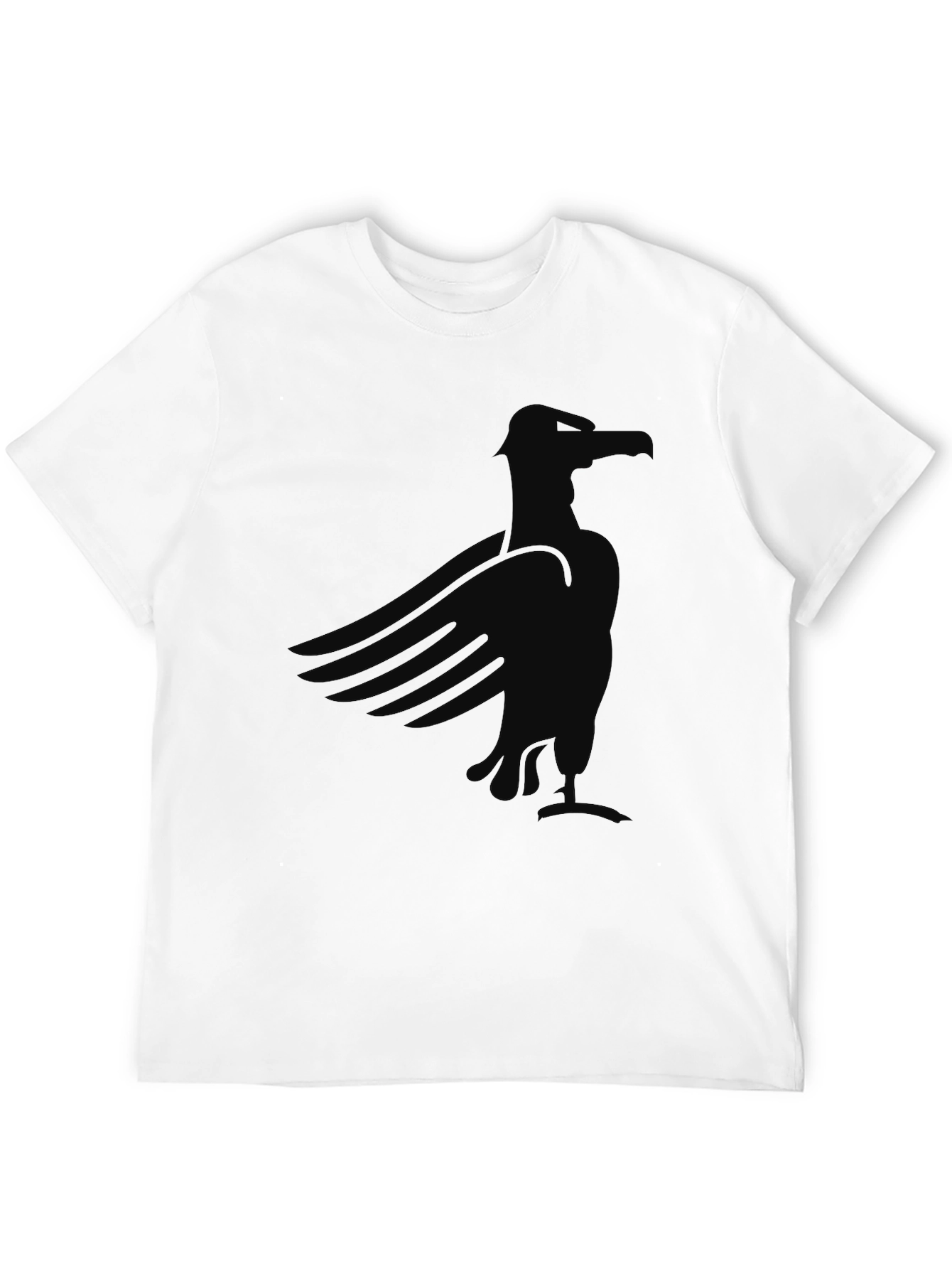 Black Black Eagle Graphic Tee - Men's Casual Shirt view 12