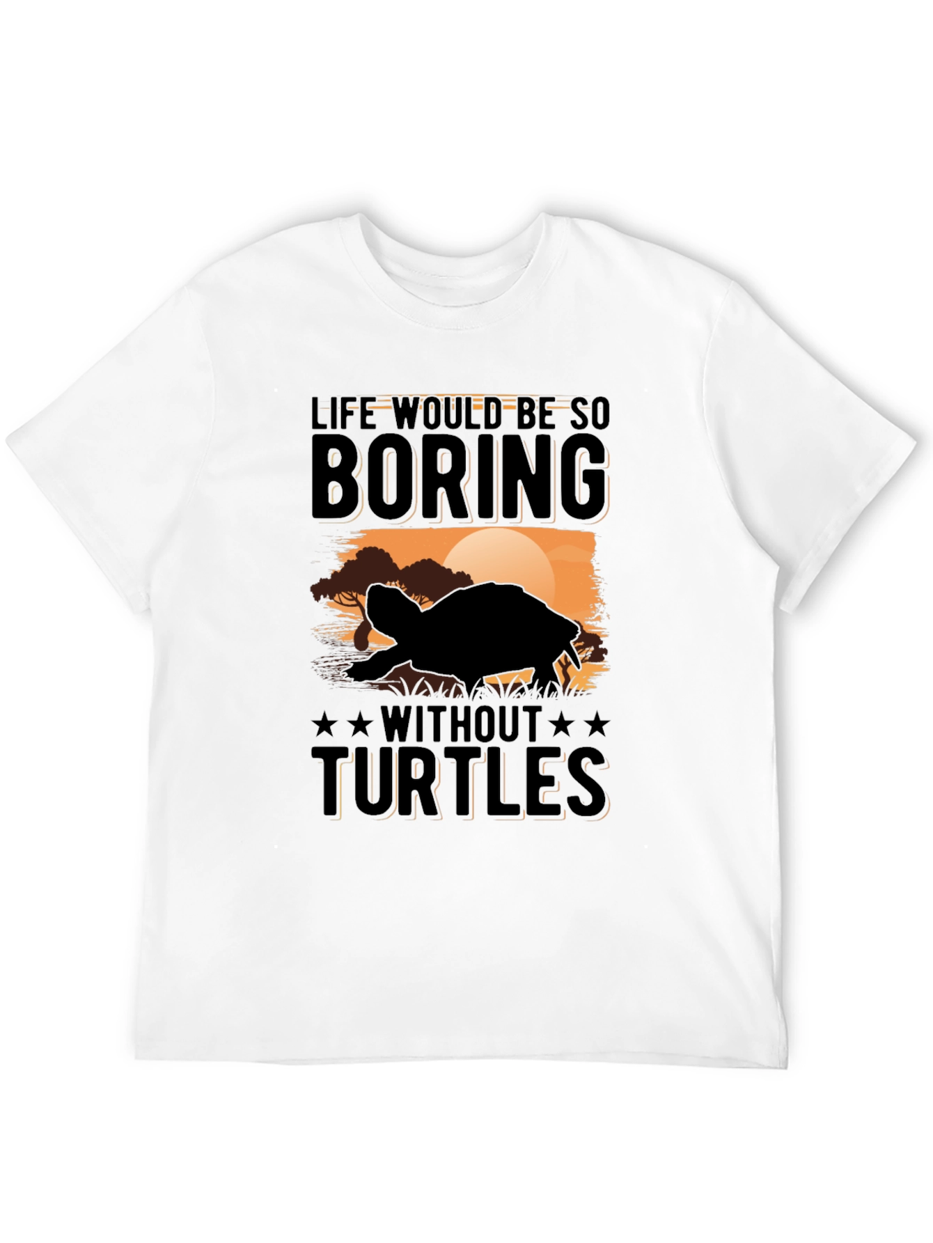 Black Turtle Graphic Tee - Life Would Be Boring! view 12
