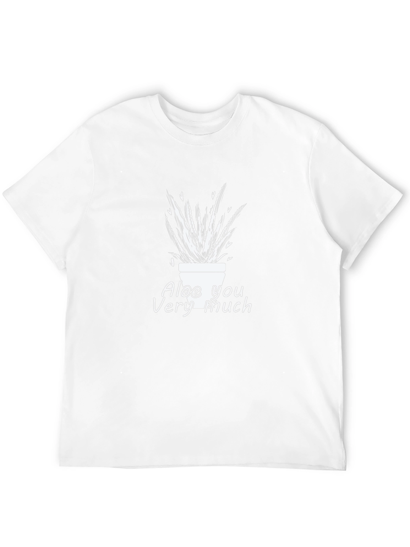 Black Aloe You Very Much Graphic T-Shirt view 12