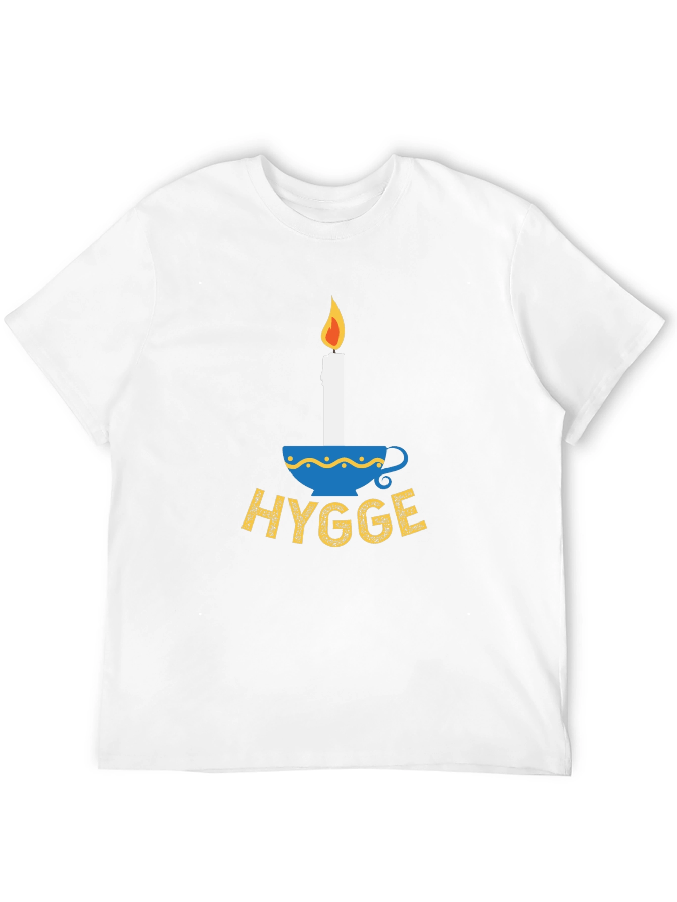 Black Hygge Candle Comfort Graphic Tee view 12