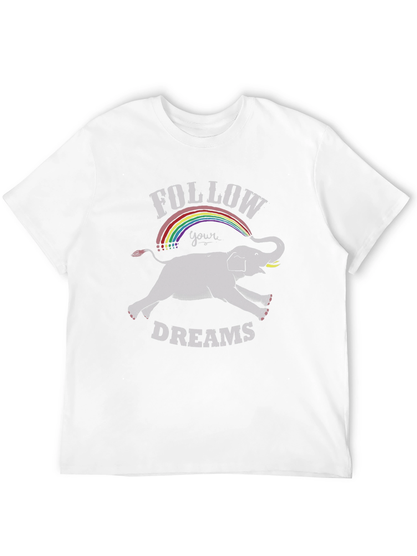 Black Follow Your Dreams Elephant T-Shirt view 12