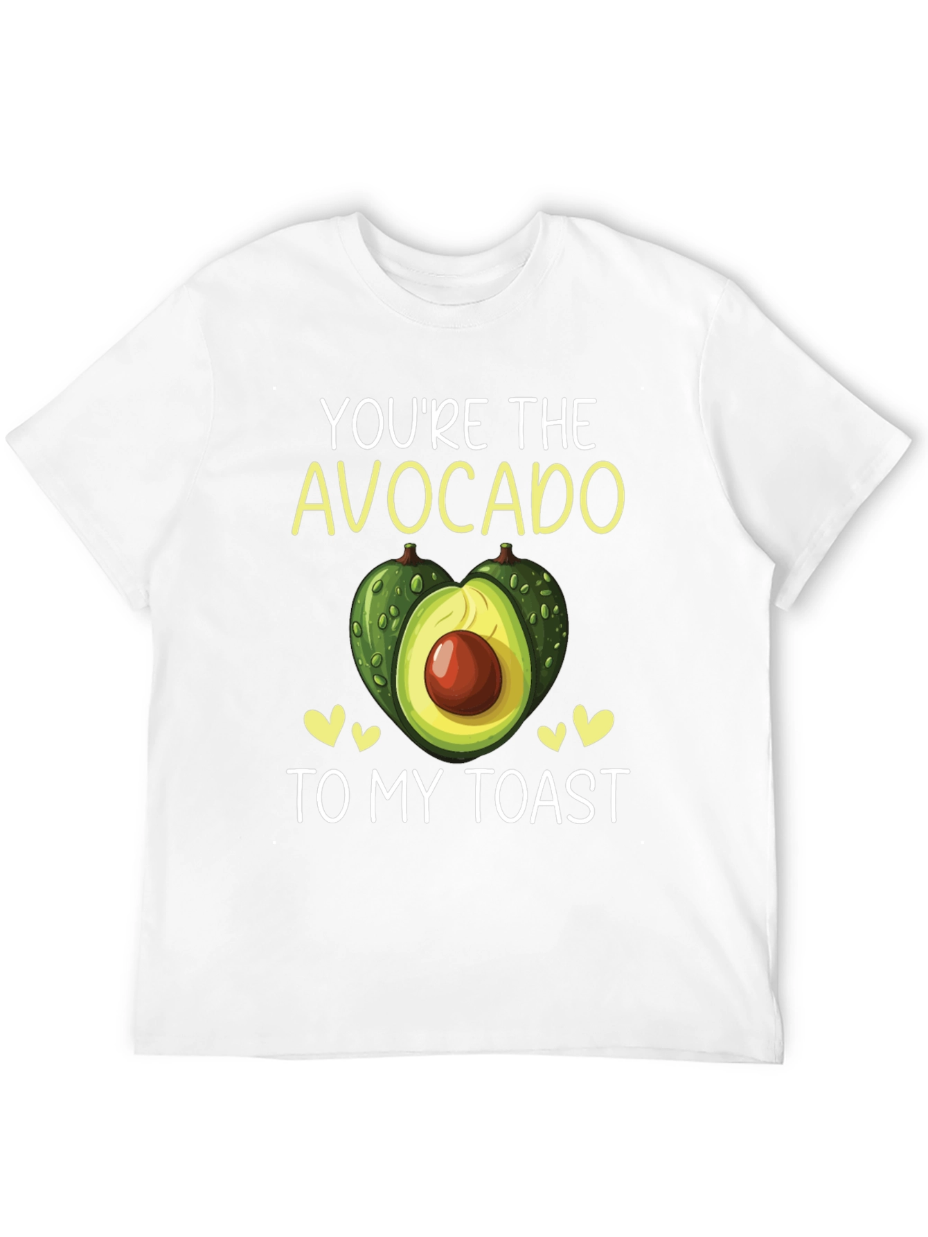 Black You're the Avocado to My Toast T-Shirt view 12