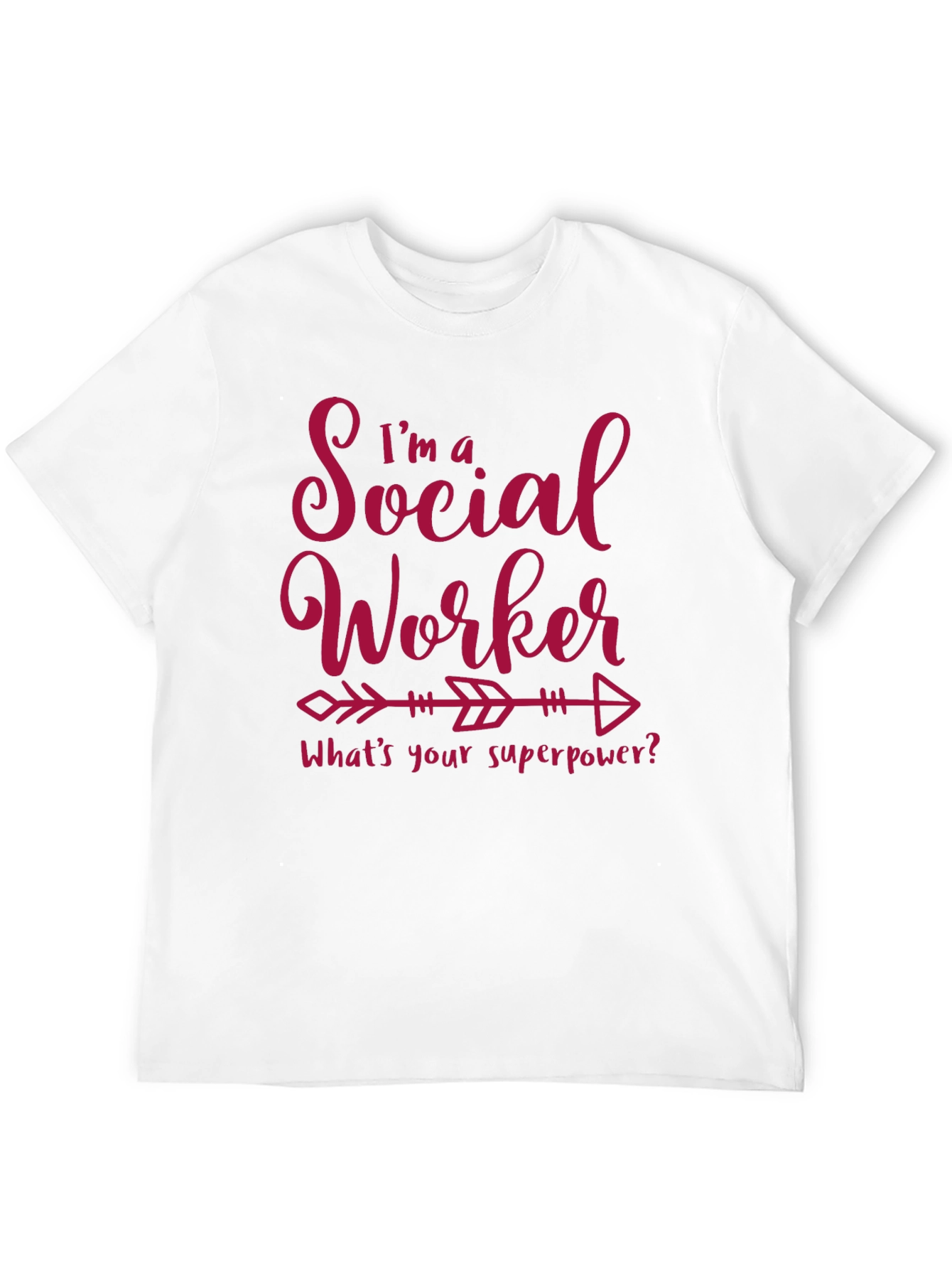 Black Social Worker Superpower Graphic Tee view 12