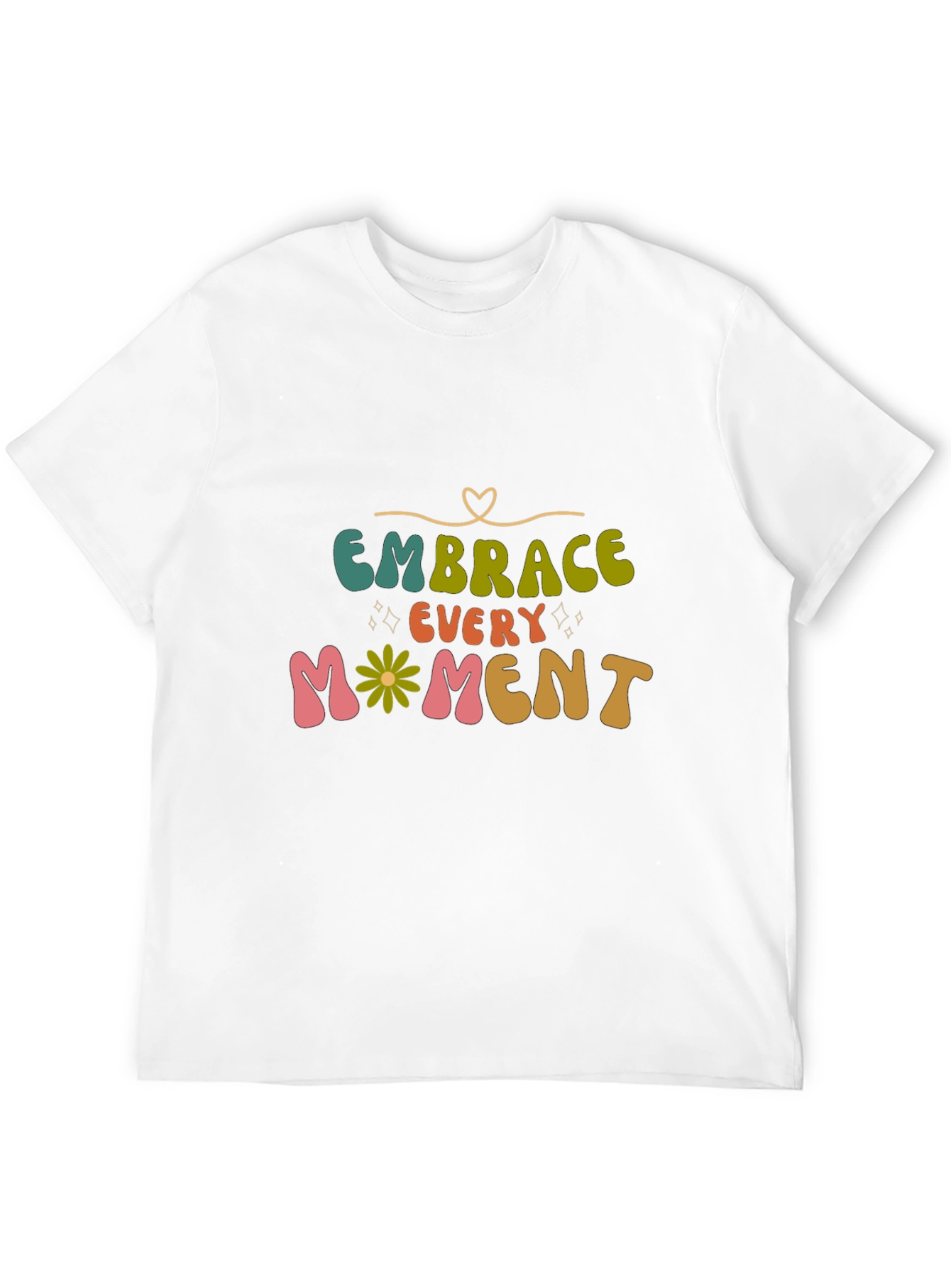 Black Embrace Every Moment Graphic Tee view 12