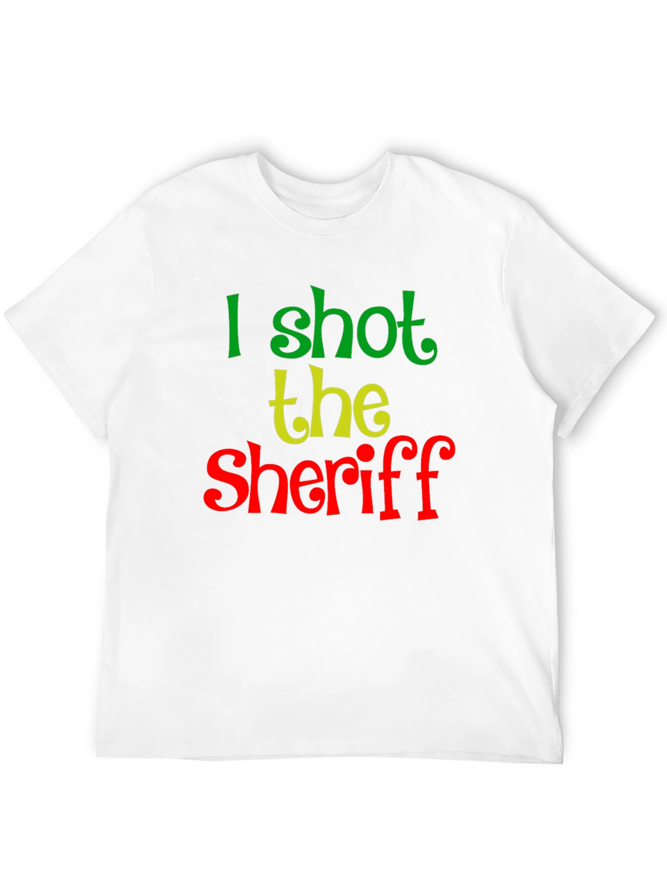 Black I Shot the Sheriff Graphic Tee view 12