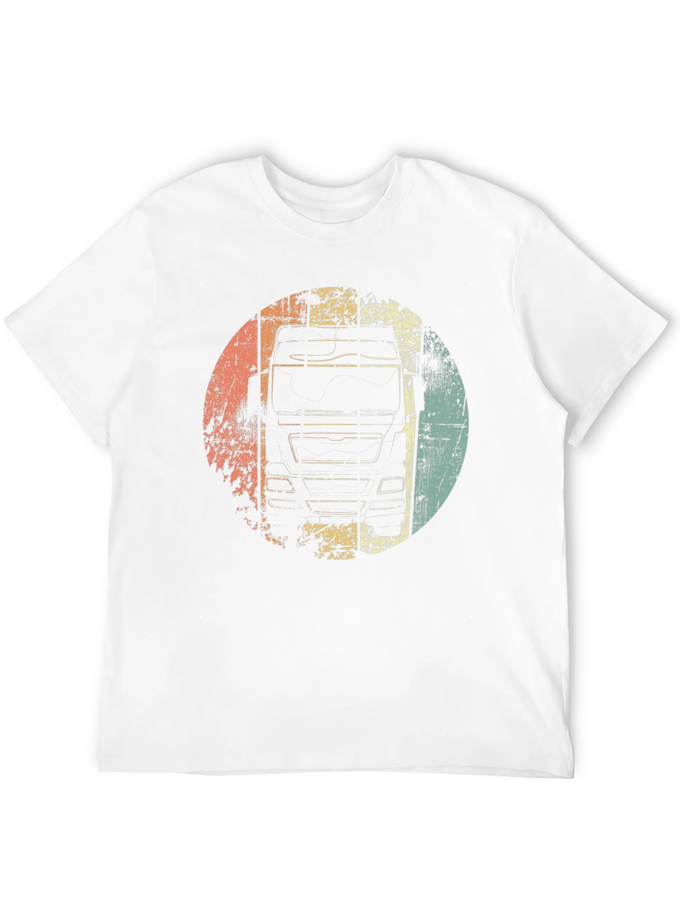 Black Vintage Truck Graphic Tee - Black view 12