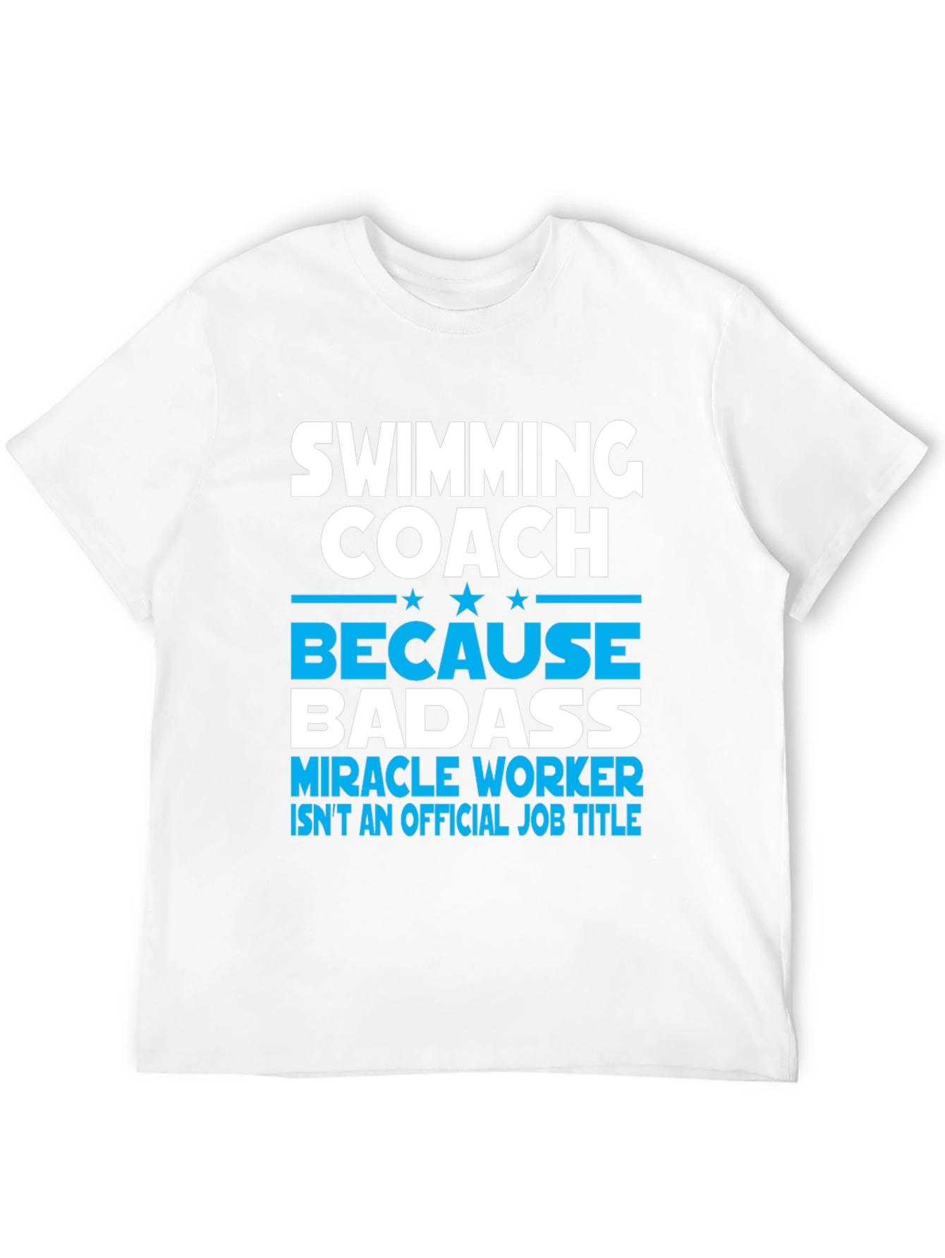 Swimming Coach Badass T-Shirt - 12