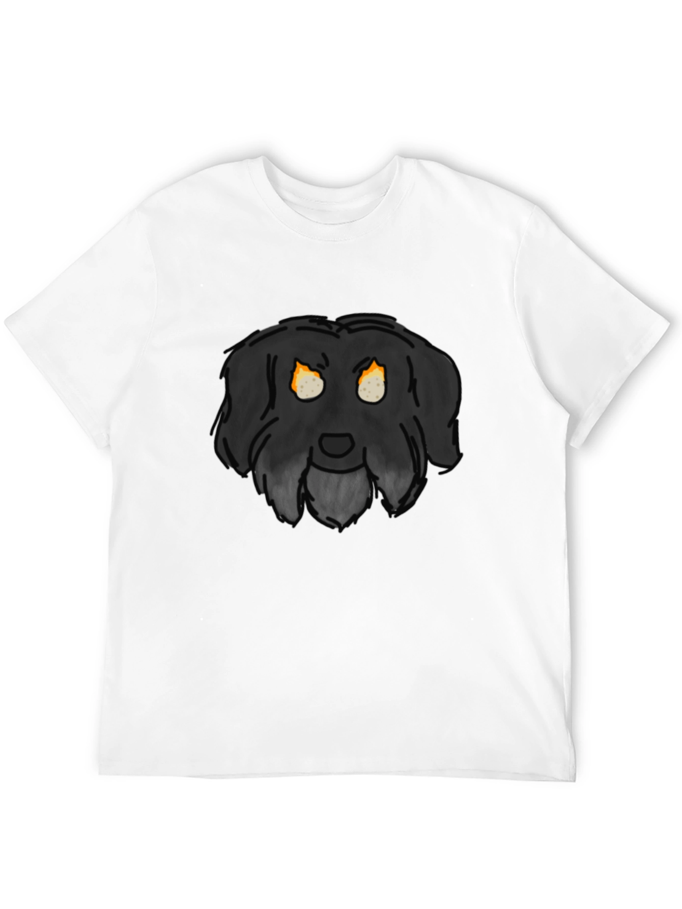 Black Black Dog Graphic T-Shirt view 12